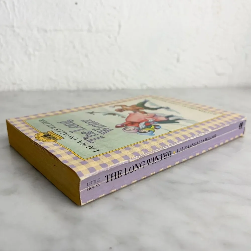 The Long Winter Paperback Book Laura Ingalls Wilder Little House Book 1971